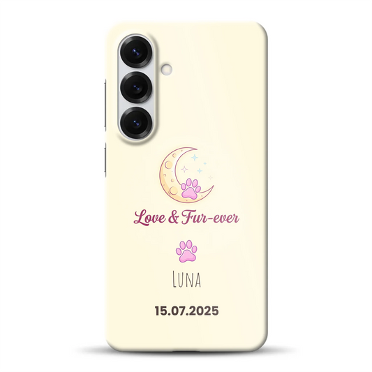 Love & Fur-ever - Individuelle Hardcase Hülle für Samsung