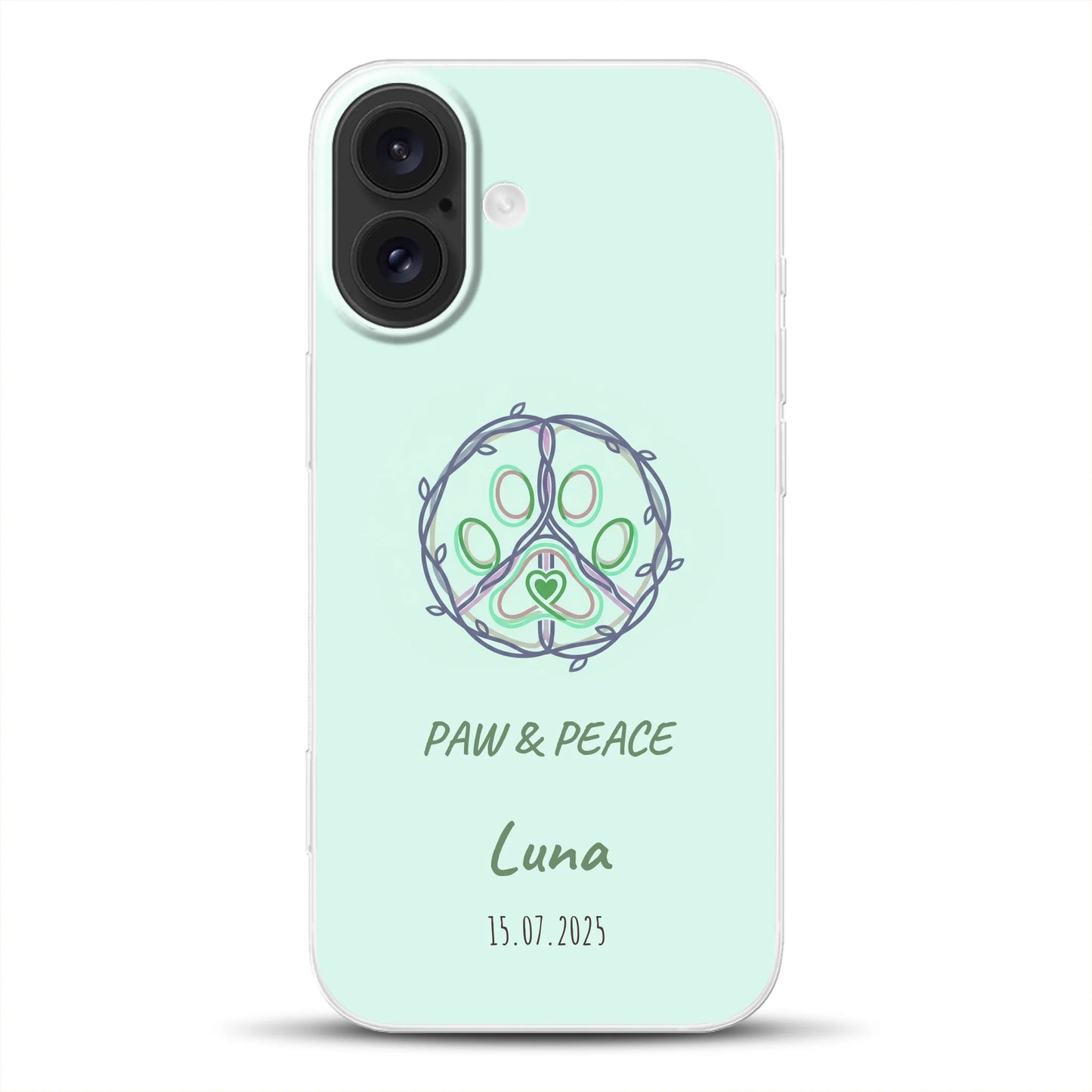 Paw & Peace - Individuelle Handyhülle für iPhone