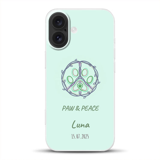 Paw & Peace - Individuelle Handyhülle für iPhone