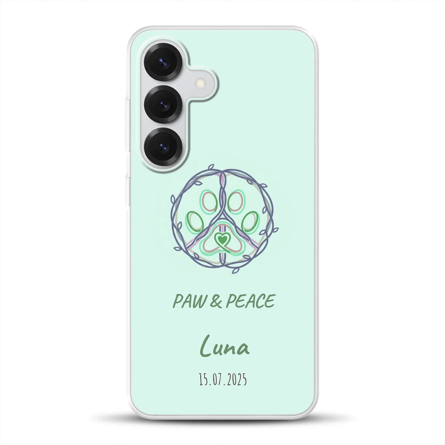 Paw & Peace - Individuelle Handyhülle für Samsung