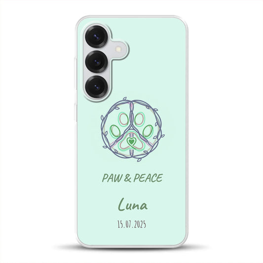 Paw & Peace - Individuelle Handyhülle für Samsung
