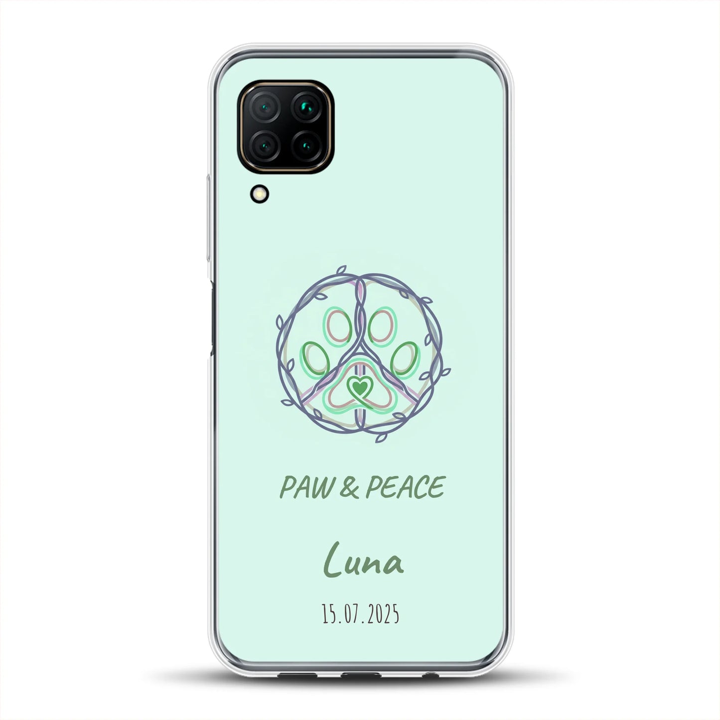 Paw & Peace - Individuelle Handyhülle für Huawei