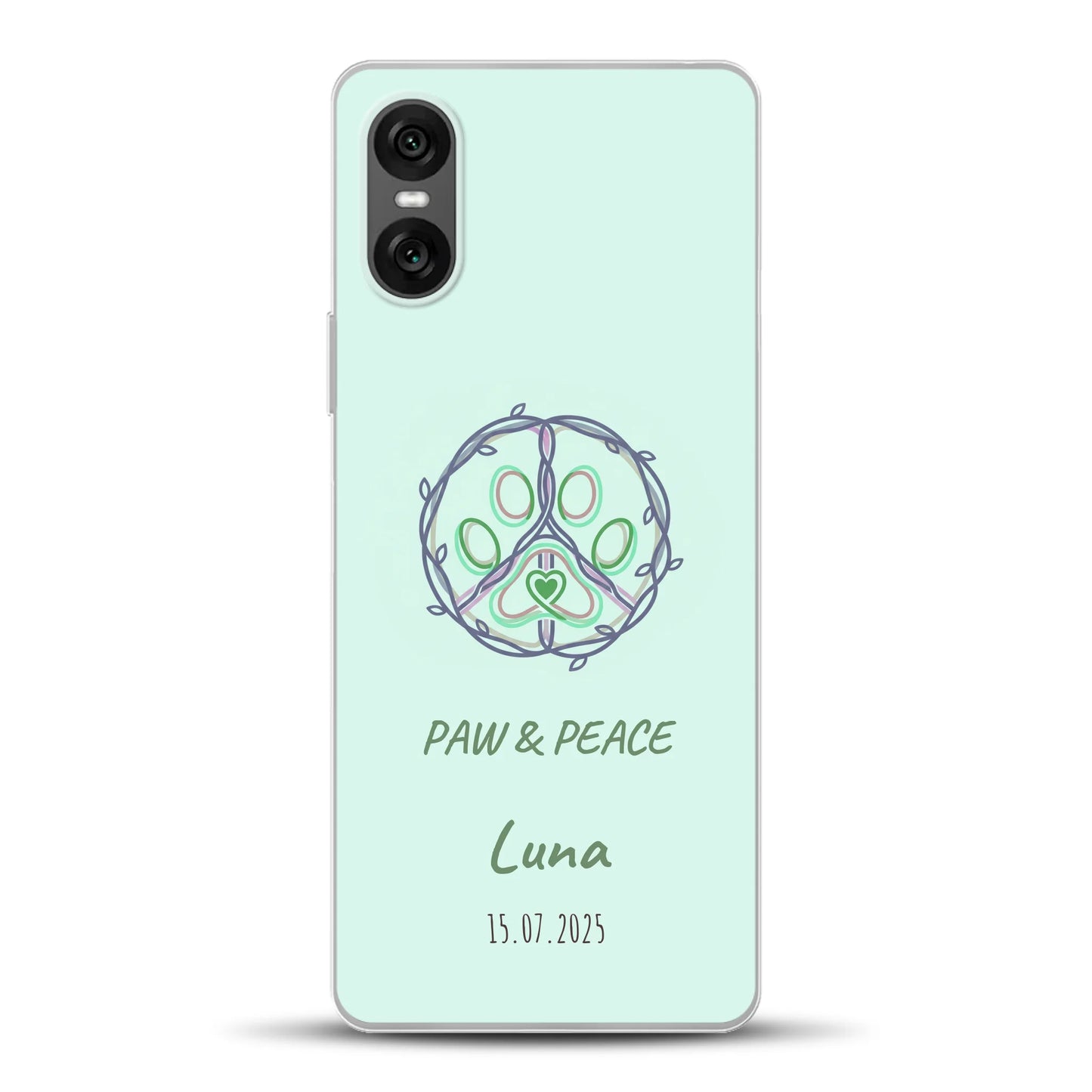Paw & Peace - Individuelle Handyhülle