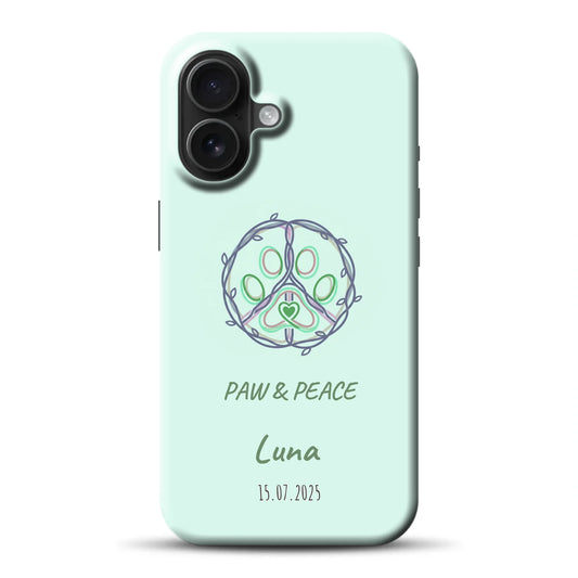Paw & Peace - Individuelle Premium Hülle für iPhone