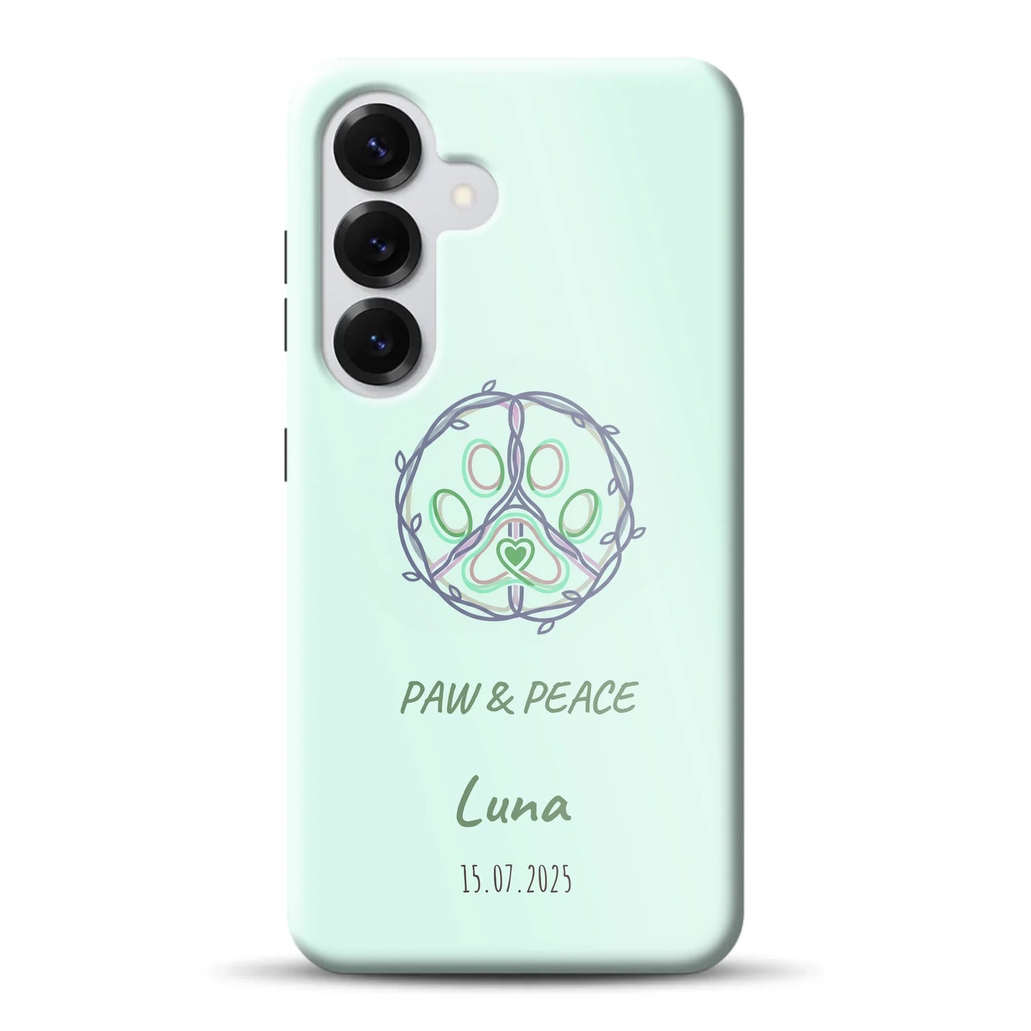 Paw & Peace - Individuelle Premium Hülle für Samsung