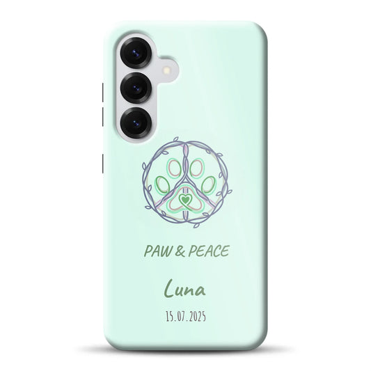 Paw & Peace - Individuelle Premium Hülle für Samsung
