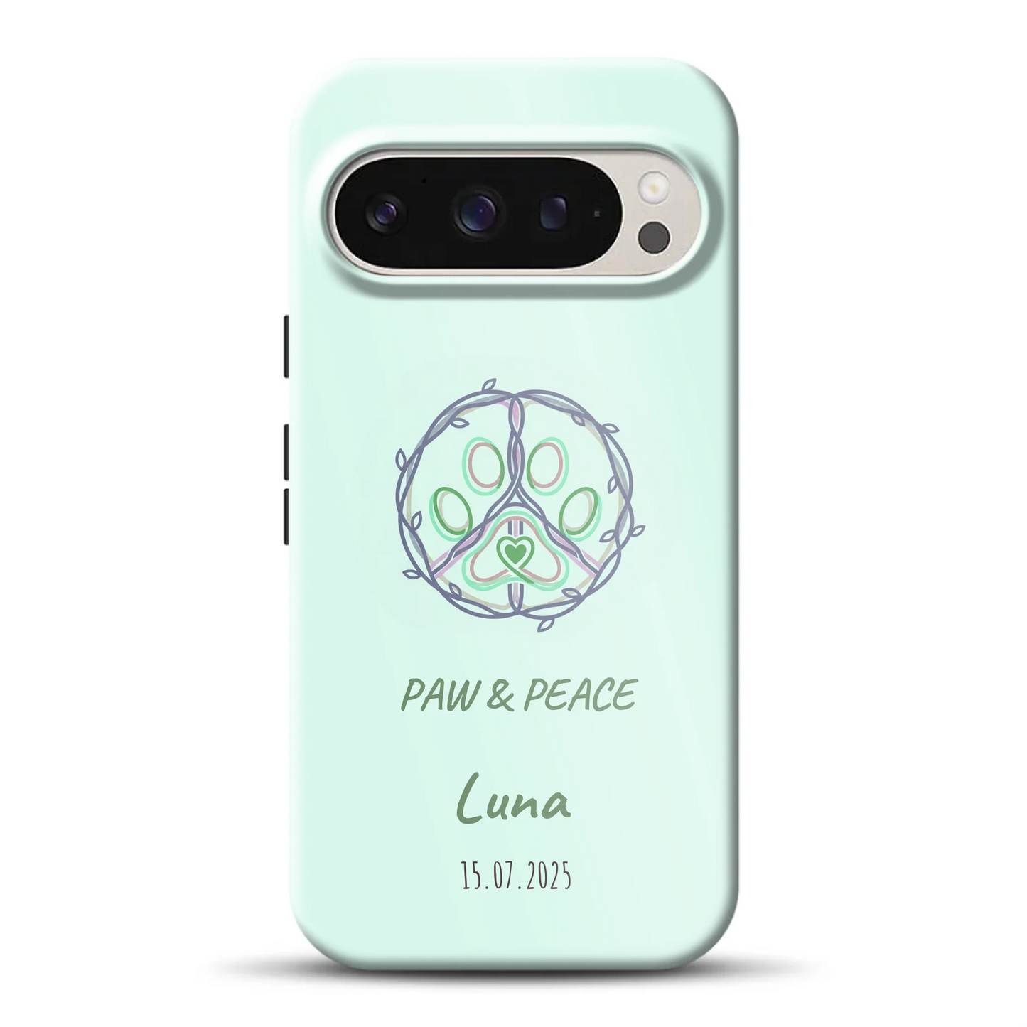 Paw & Peace - Individuelle Premium Hülle für Google