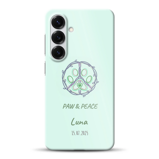 Paw & Peace - Individuelle Hardcase Hülle für Samsung