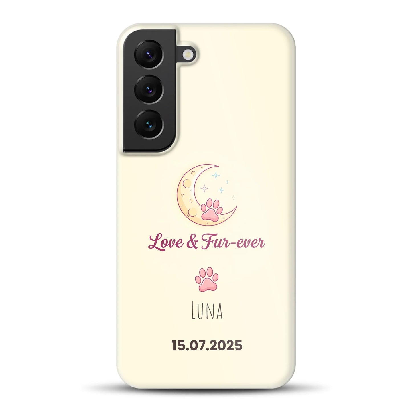 Love & Fur-ever - Individuelle Hardcase Hülle für Samsung