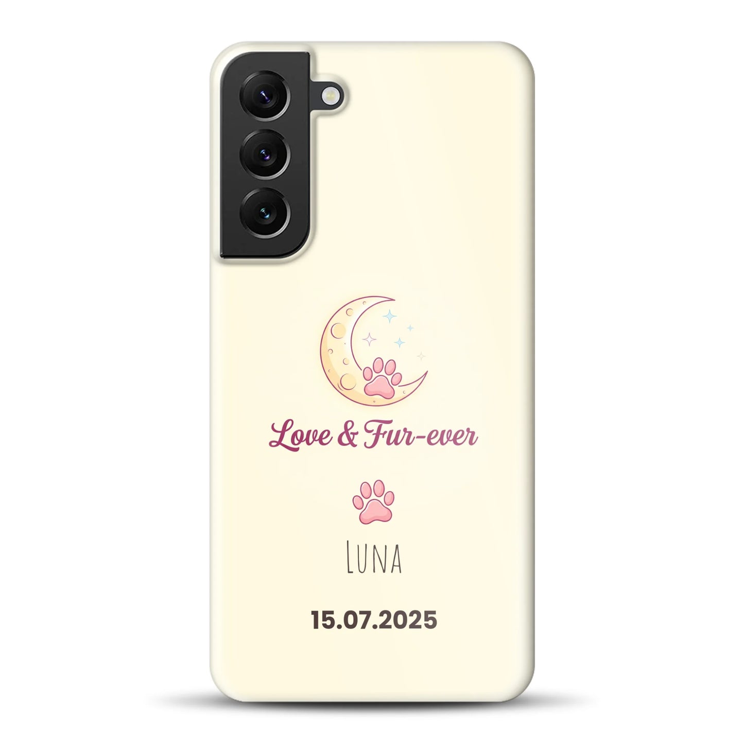 Love & Fur-ever - Individuelle Hardcase Hülle für Samsung