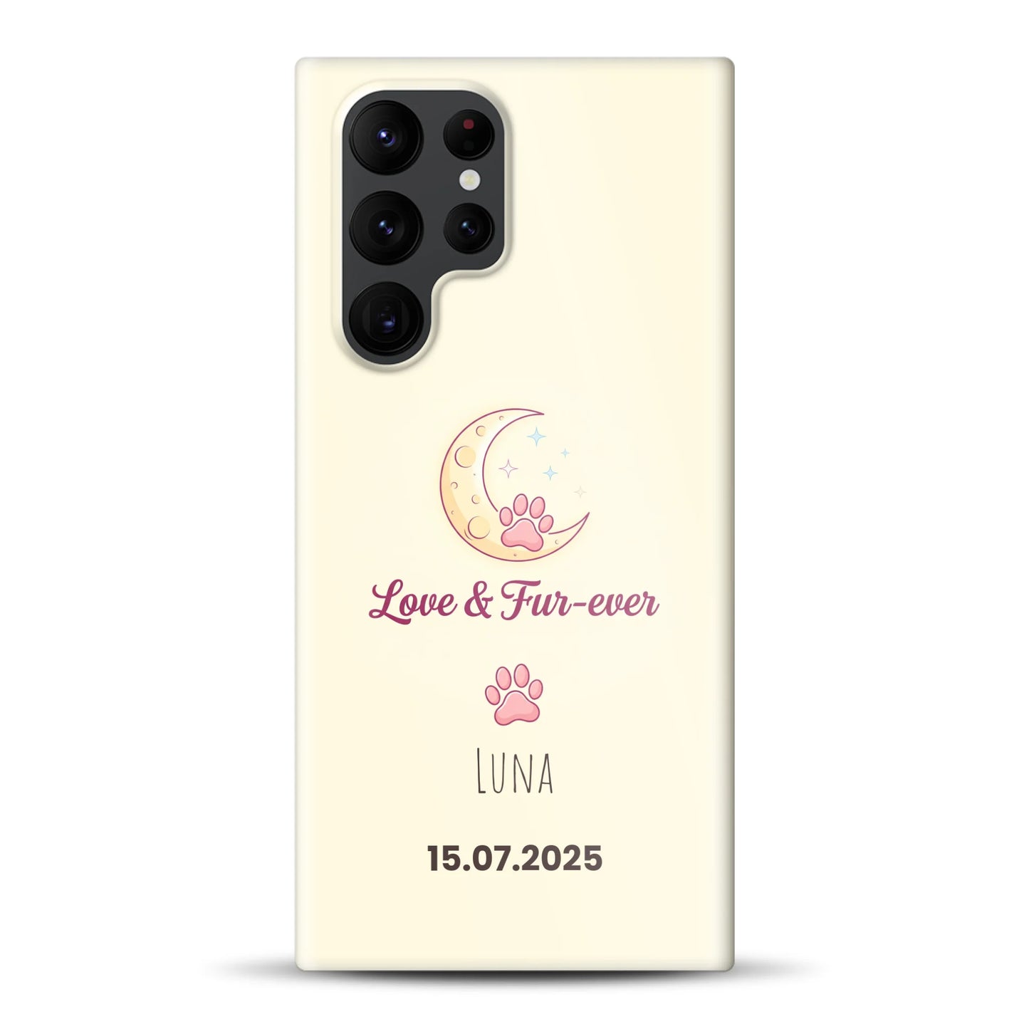 Love & Fur-ever - Individuelle Hardcase Hülle für Samsung