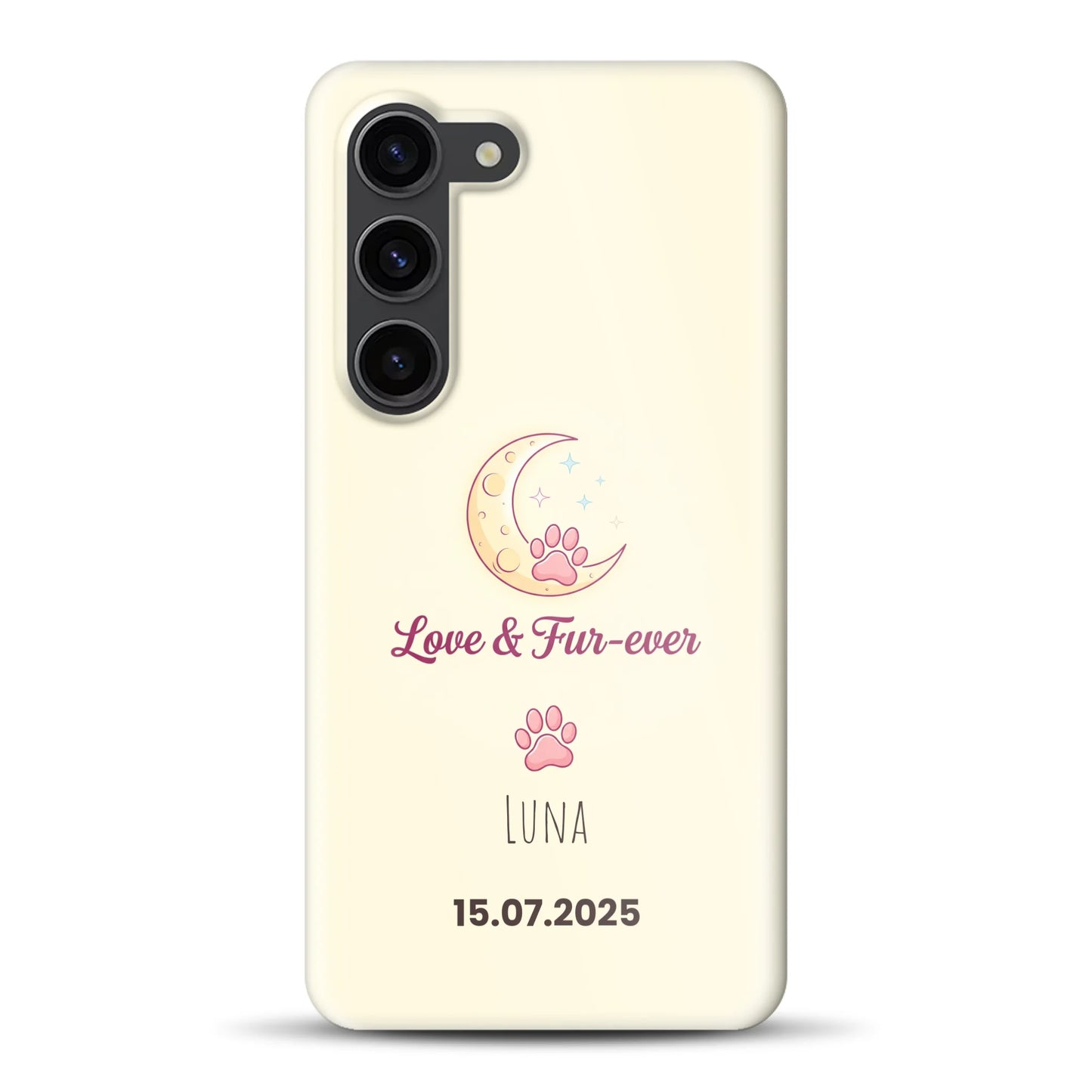 Love & Fur-ever - Individuelle Hardcase Hülle für Samsung