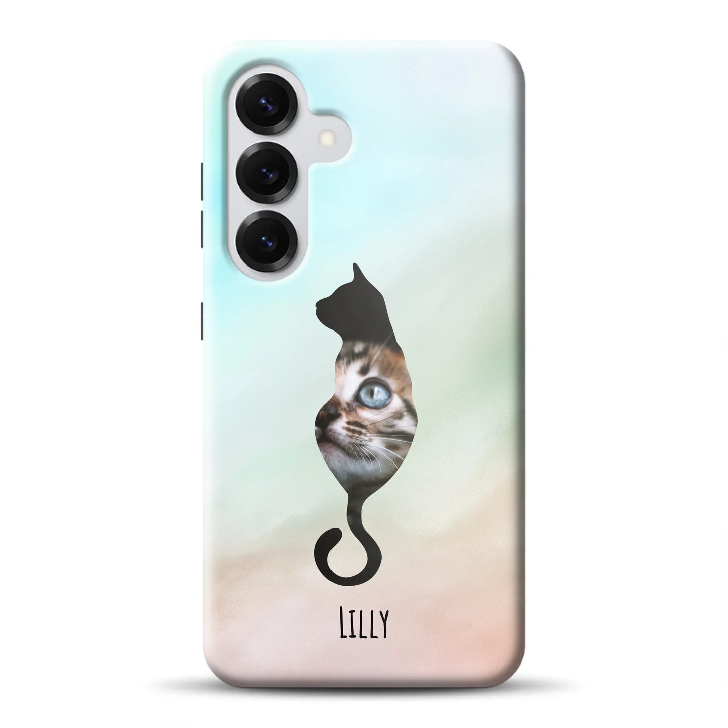 Silhouette Love - Individuelle Premium Hülle für Samsung
