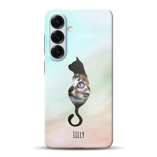 Silhouette Love - Individuelle Hardcase Hülle für Samsung