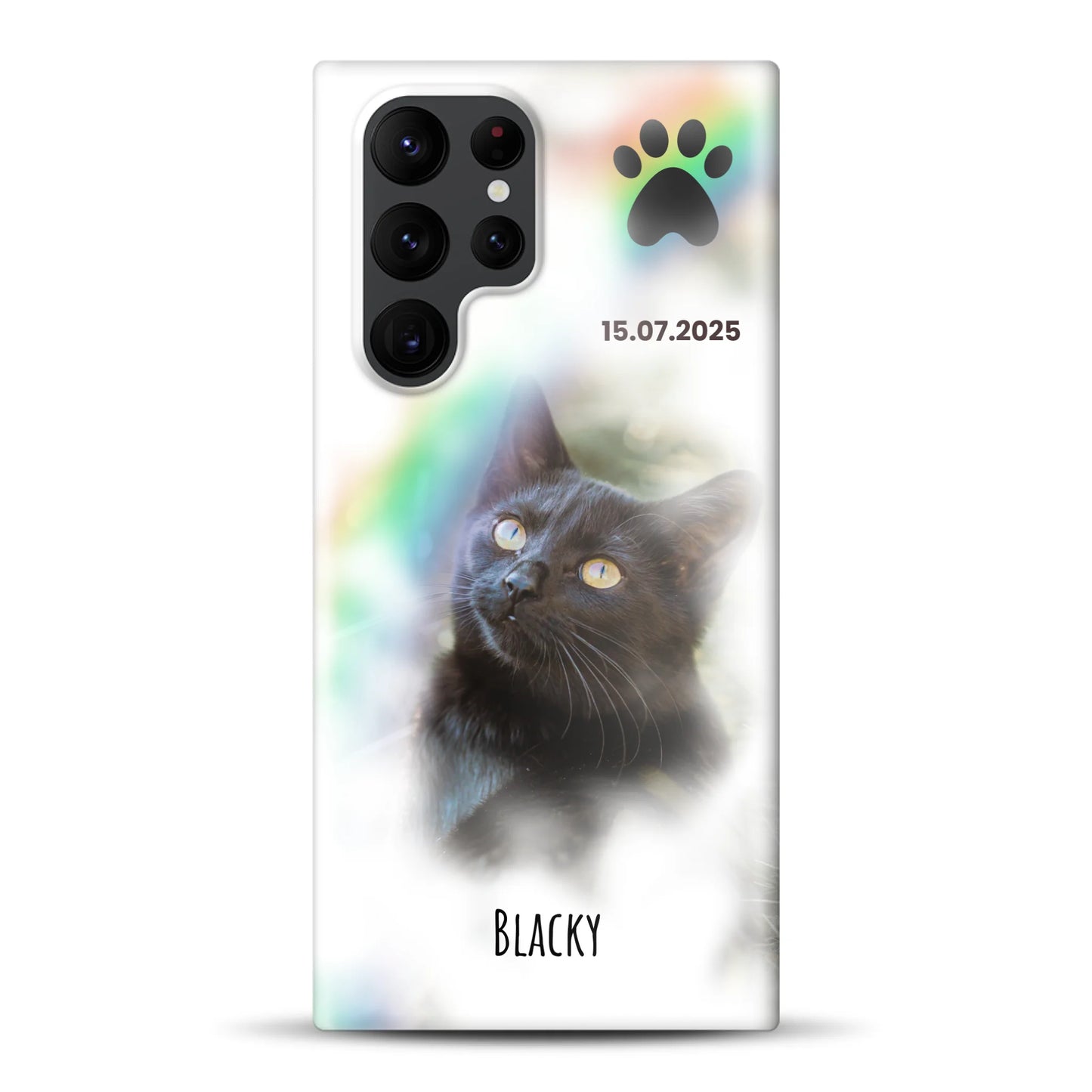 Himmelspfote - Individuelle Hardcase Hülle für Samsung