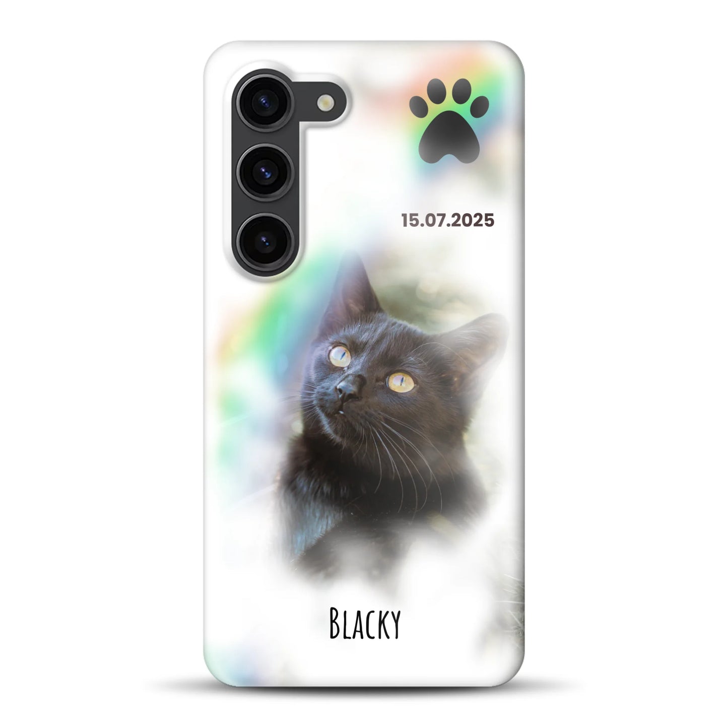 Himmelspfote - Individuelle Hardcase Hülle für Samsung