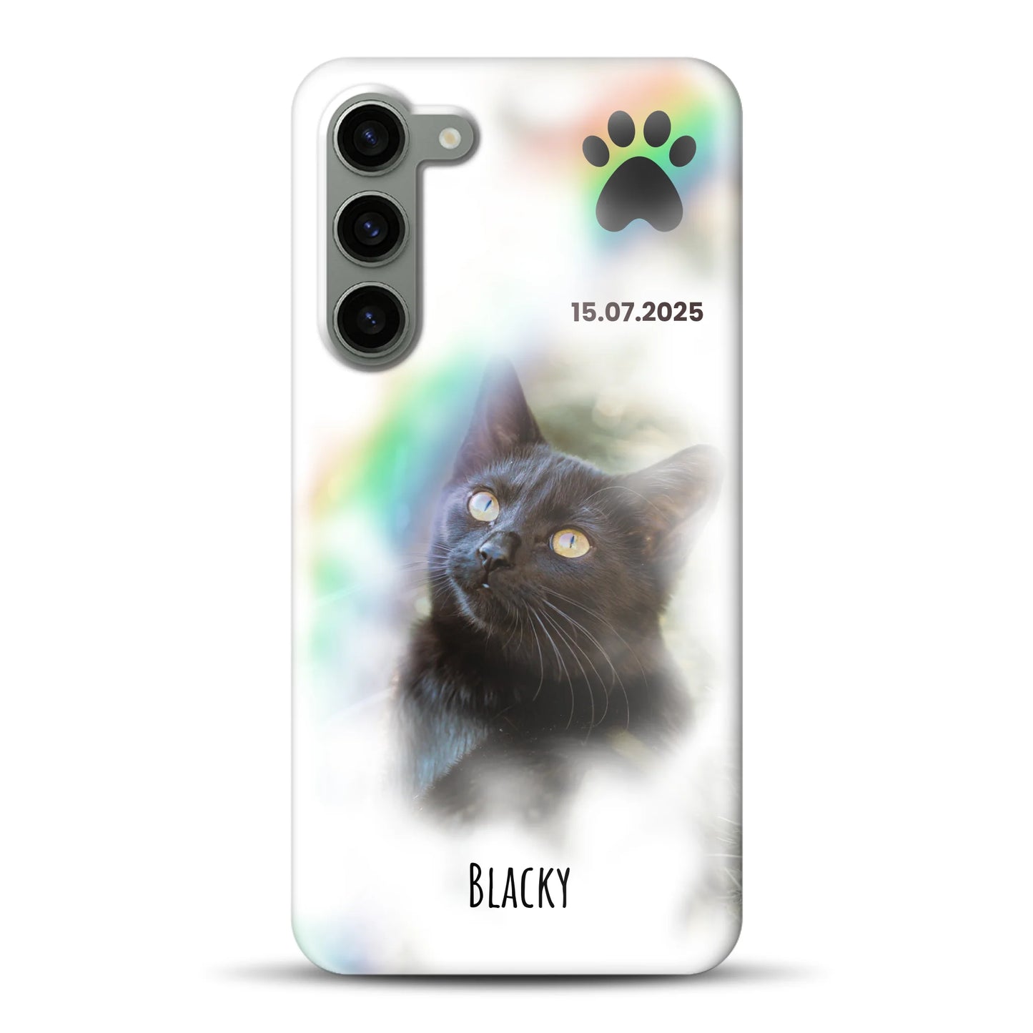 Himmelspfote - Individuelle Hardcase Hülle für Samsung