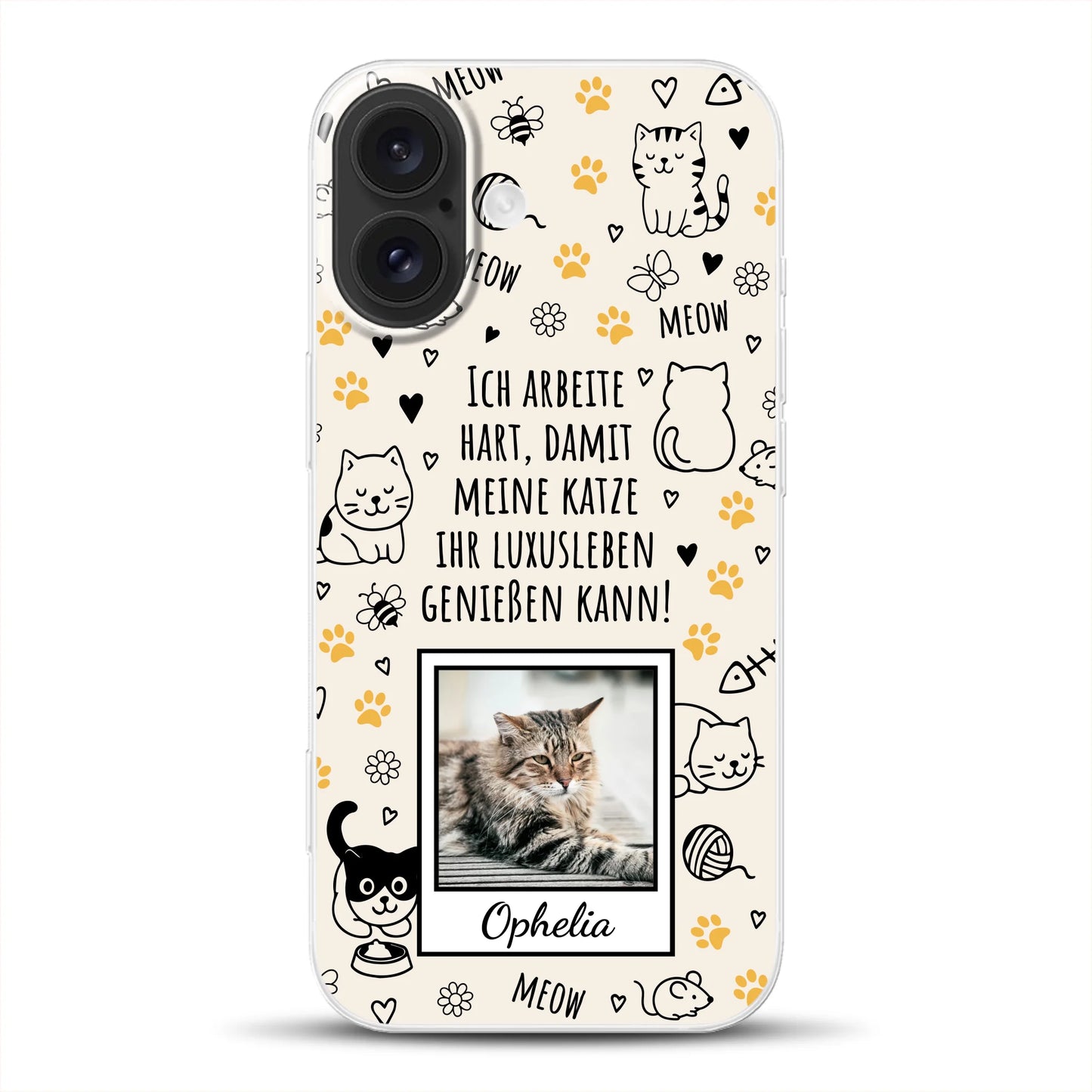 Luxuskatze - Individuelle Handyhülle für iPhone