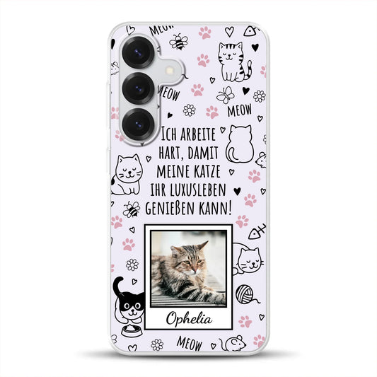 Luxuskatze - Individuelle Handyhülle für Samsung
