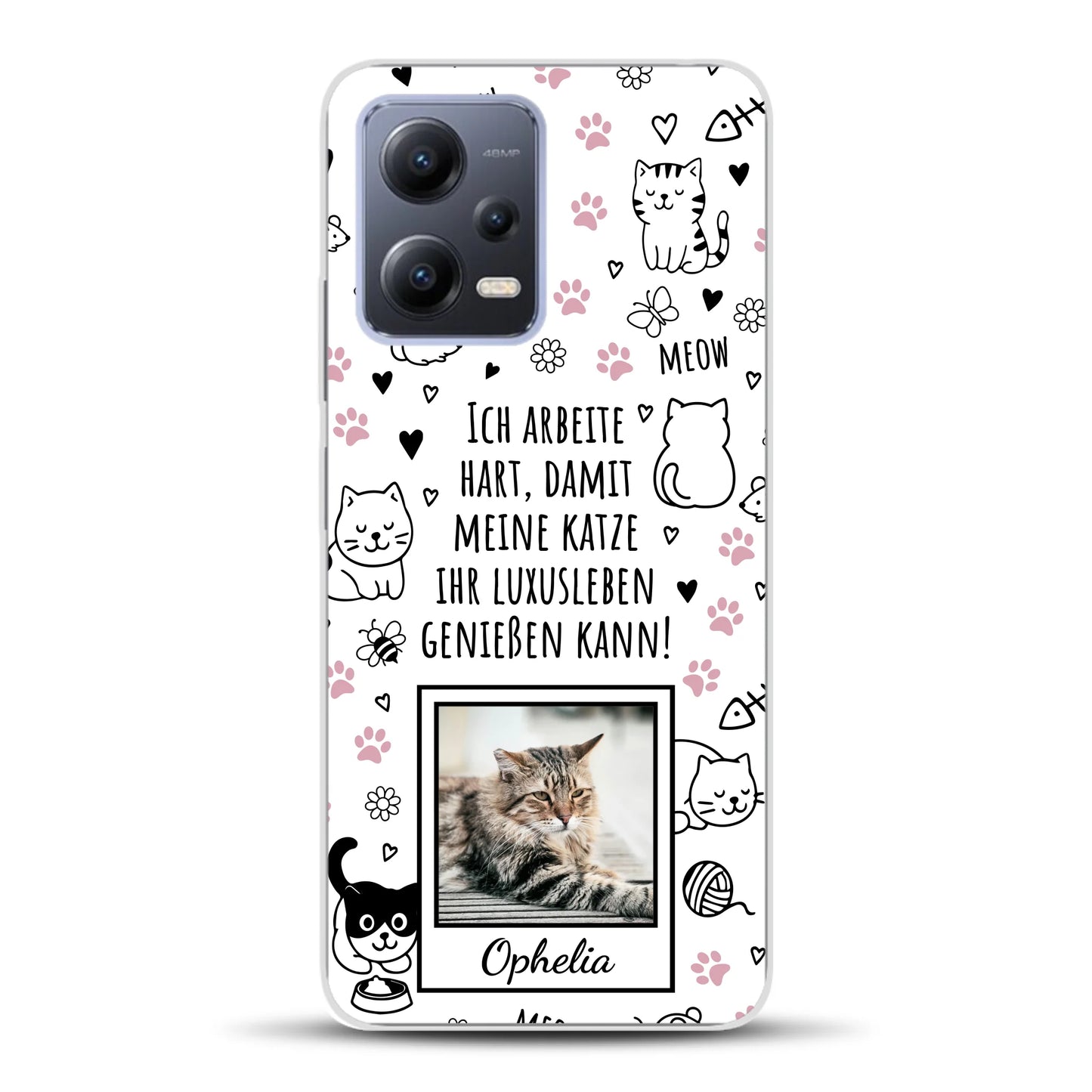 Luxuskatze - Individuelle Handyhülle für Xiaomi
