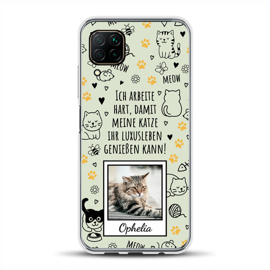 Luxuskatze - Individuelle Handyhülle für Huawei