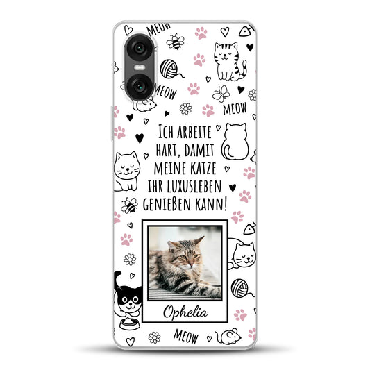 Luxuskatze - Individuelle Handyhülle