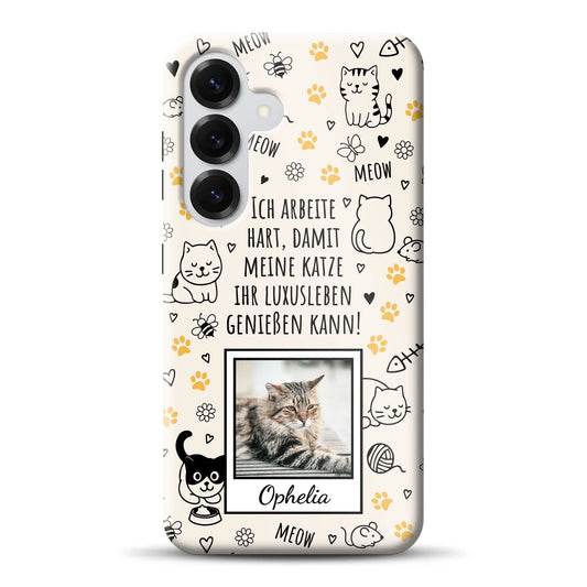 Luxuskatze - Individuelle Premium Hülle für Samsung
