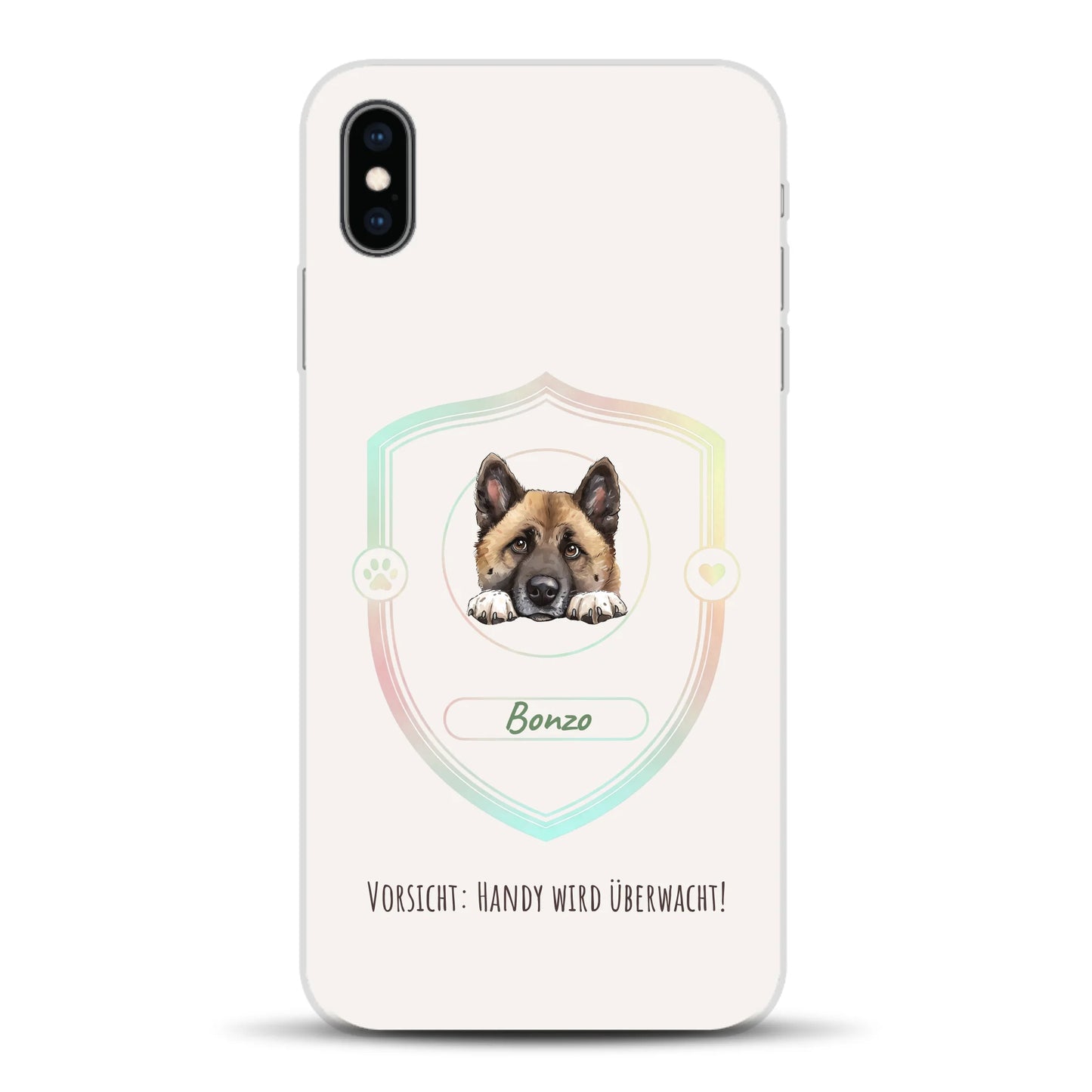 Vorsicht: Handy wird überwacht! - Individuelle Handyhülle für iPhone
