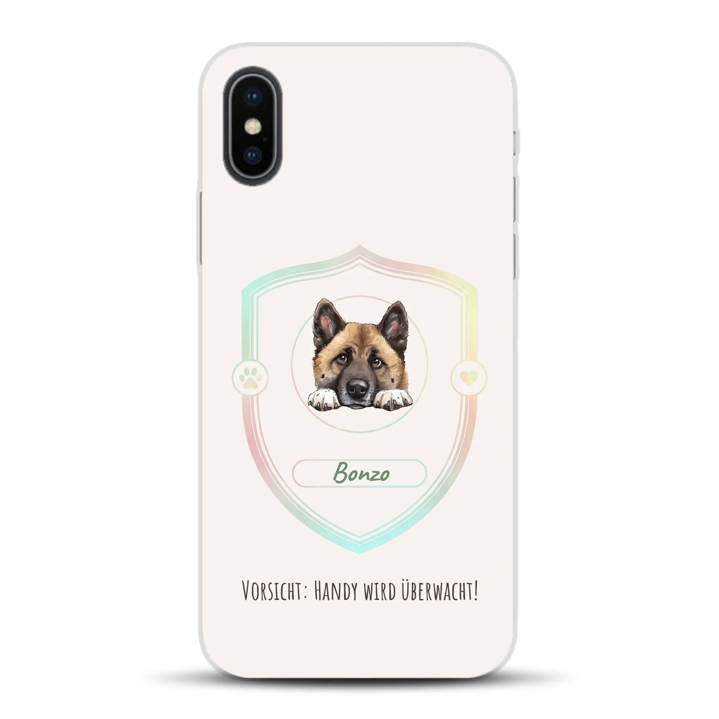 Vorsicht: Handy wird überwacht! - Individuelle Handyhülle für iPhone