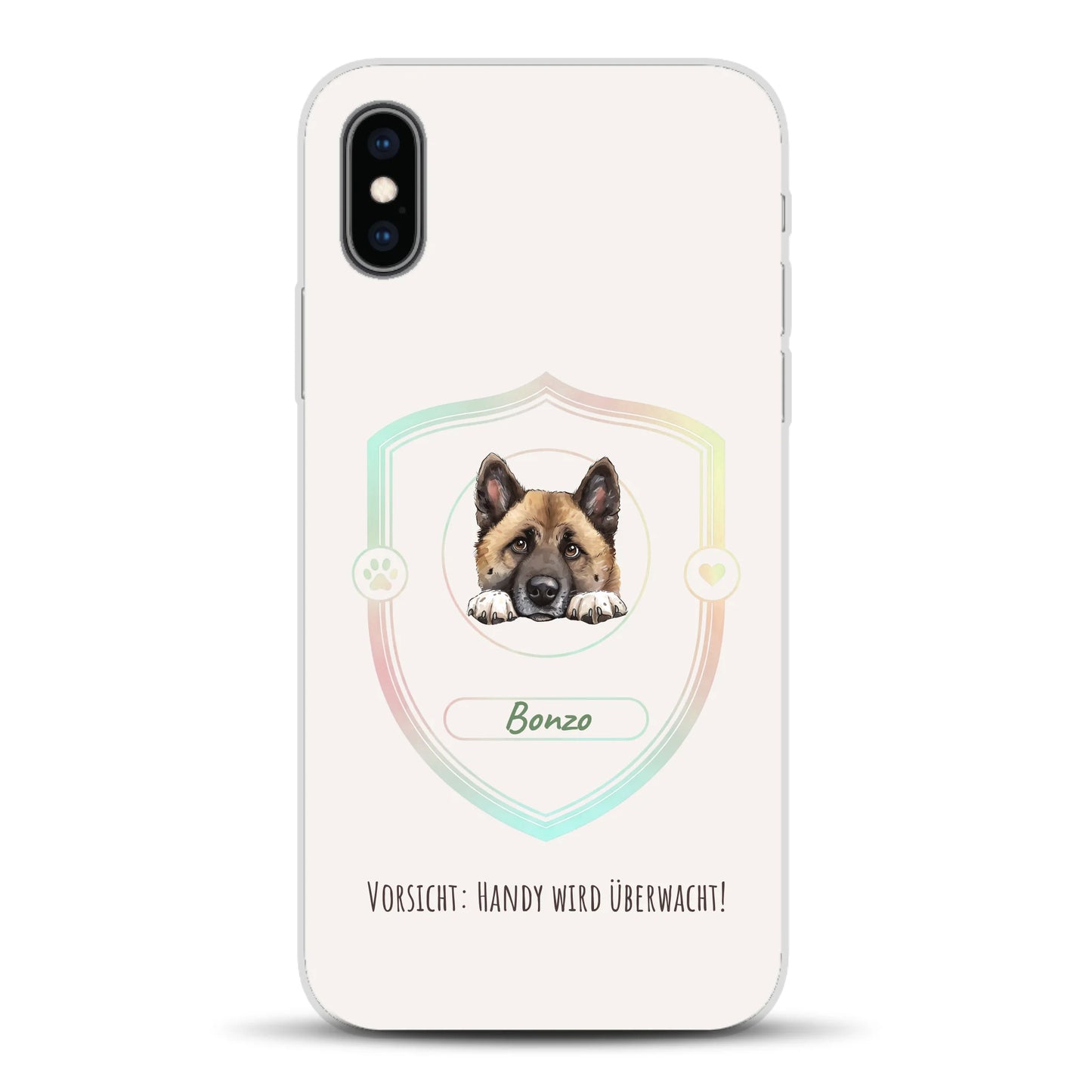 Vorsicht: Handy wird überwacht! - Individuelle Handyhülle für iPhone