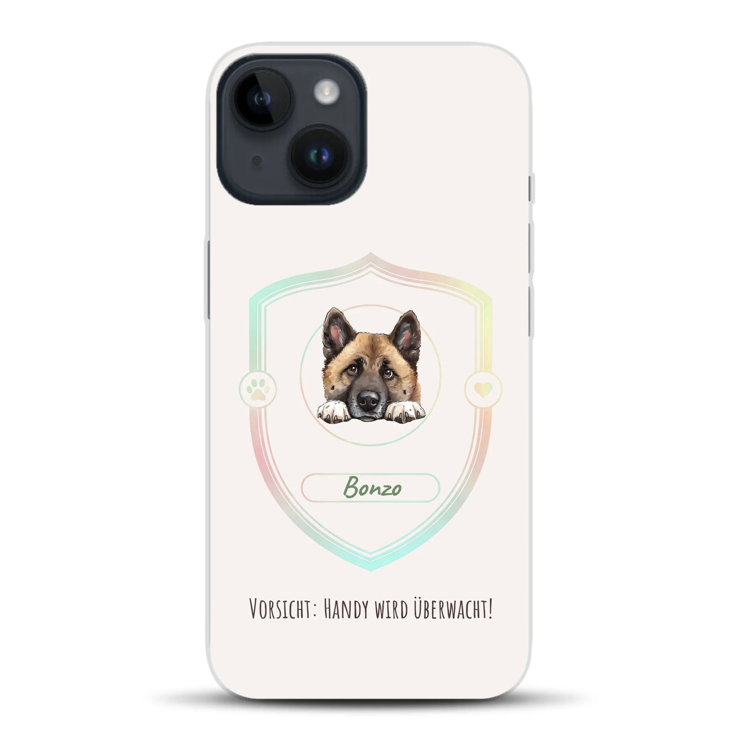 Vorsicht: Handy wird überwacht! - Individuelle Handyhülle für iPhone