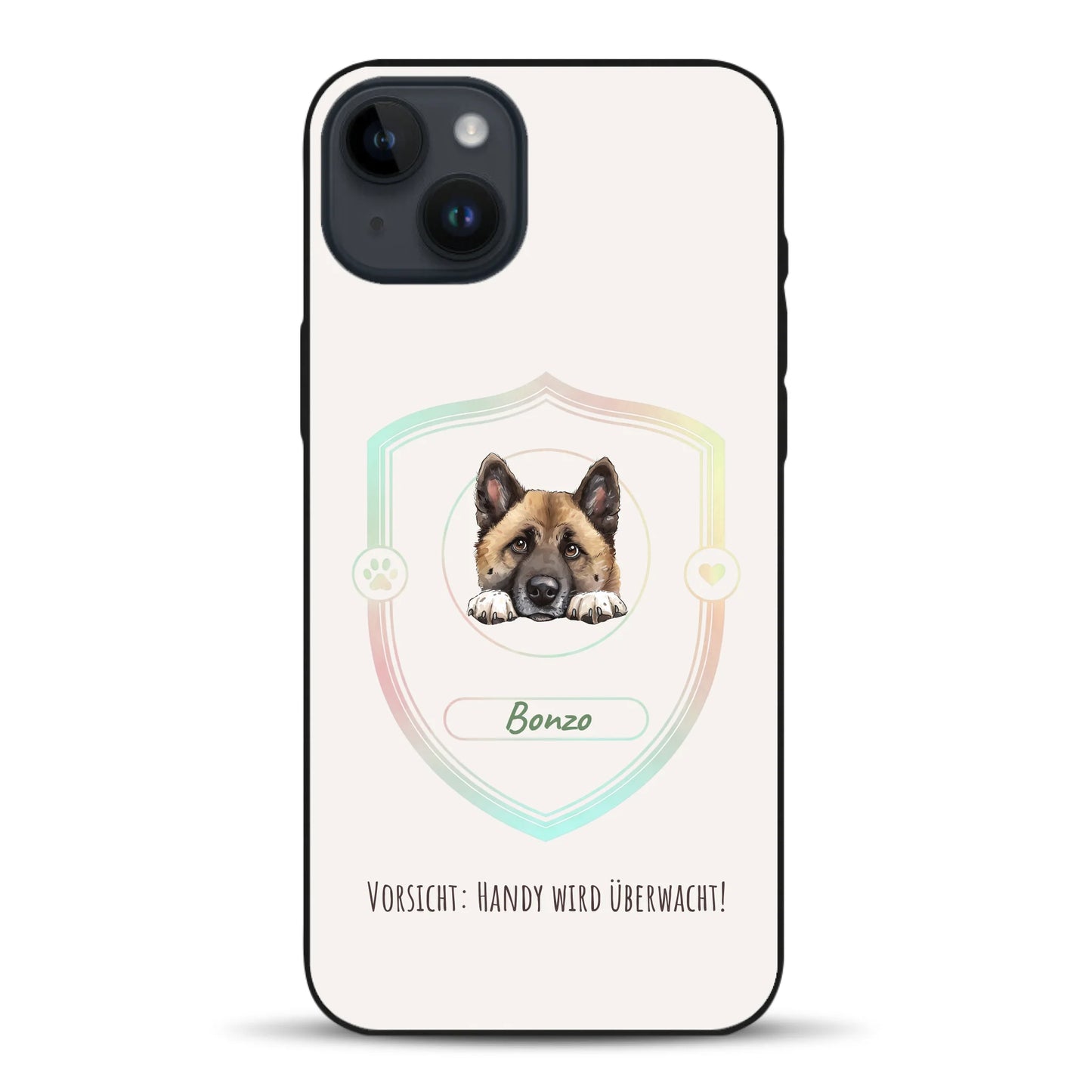 Vorsicht: Handy wird überwacht! - Individuelle Handyhülle für iPhone
