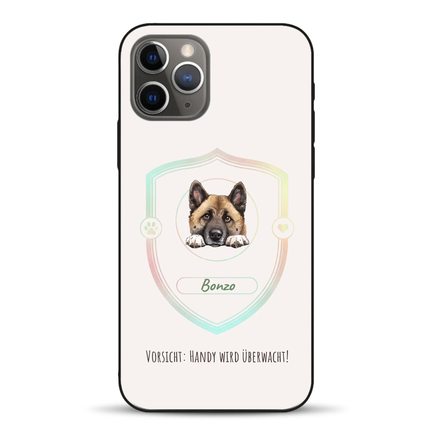 Vorsicht: Handy wird überwacht! - Individuelle Handyhülle für iPhone