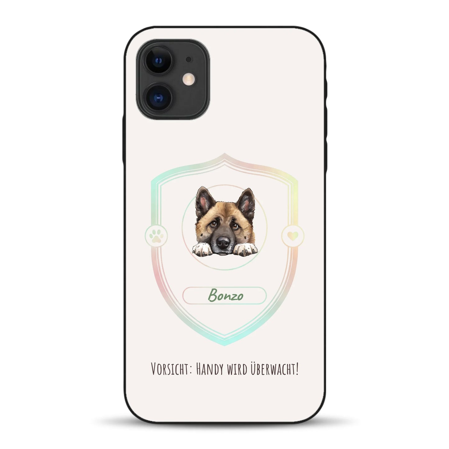Vorsicht: Handy wird überwacht! - Individuelle Handyhülle für iPhone