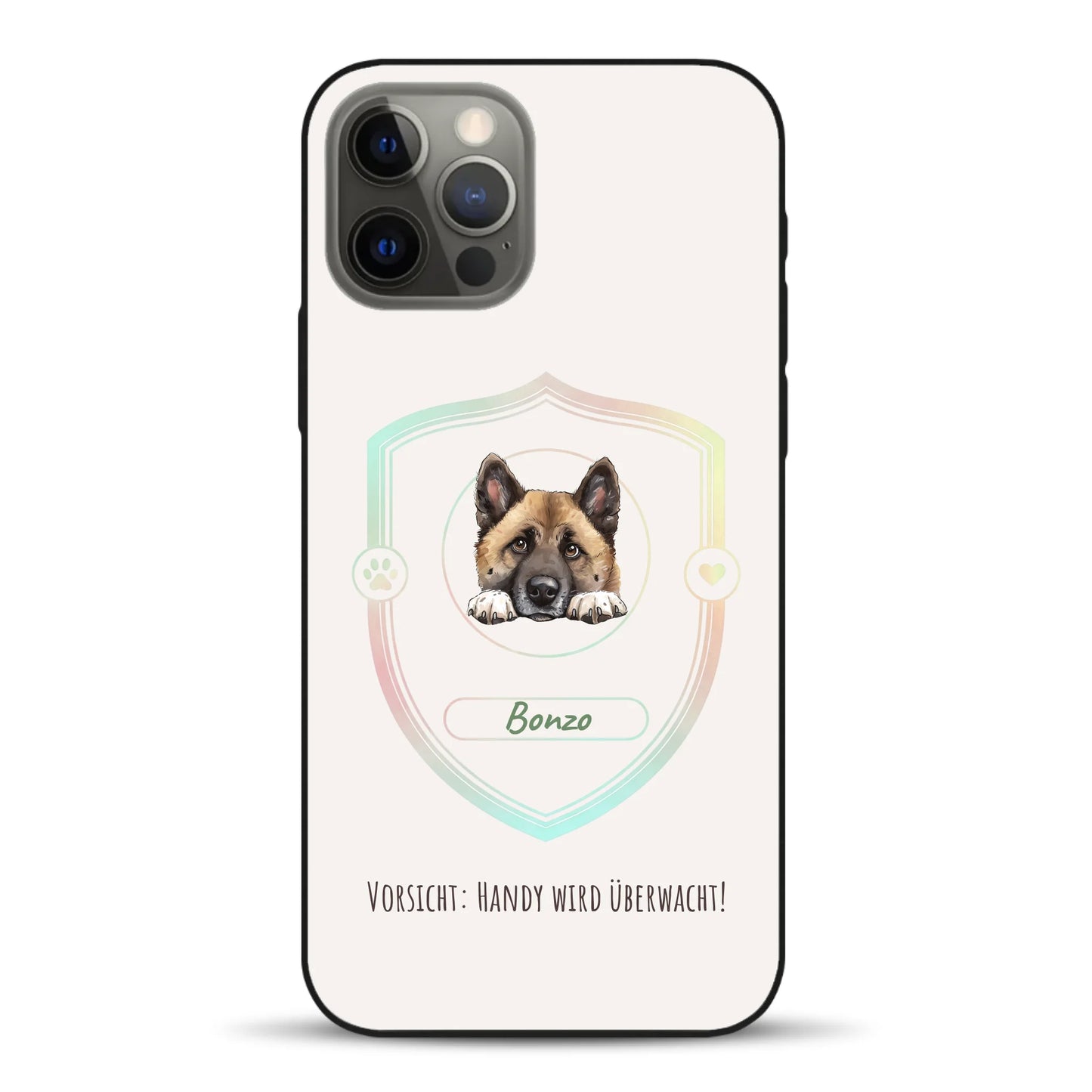 Vorsicht: Handy wird überwacht! - Individuelle Handyhülle für iPhone