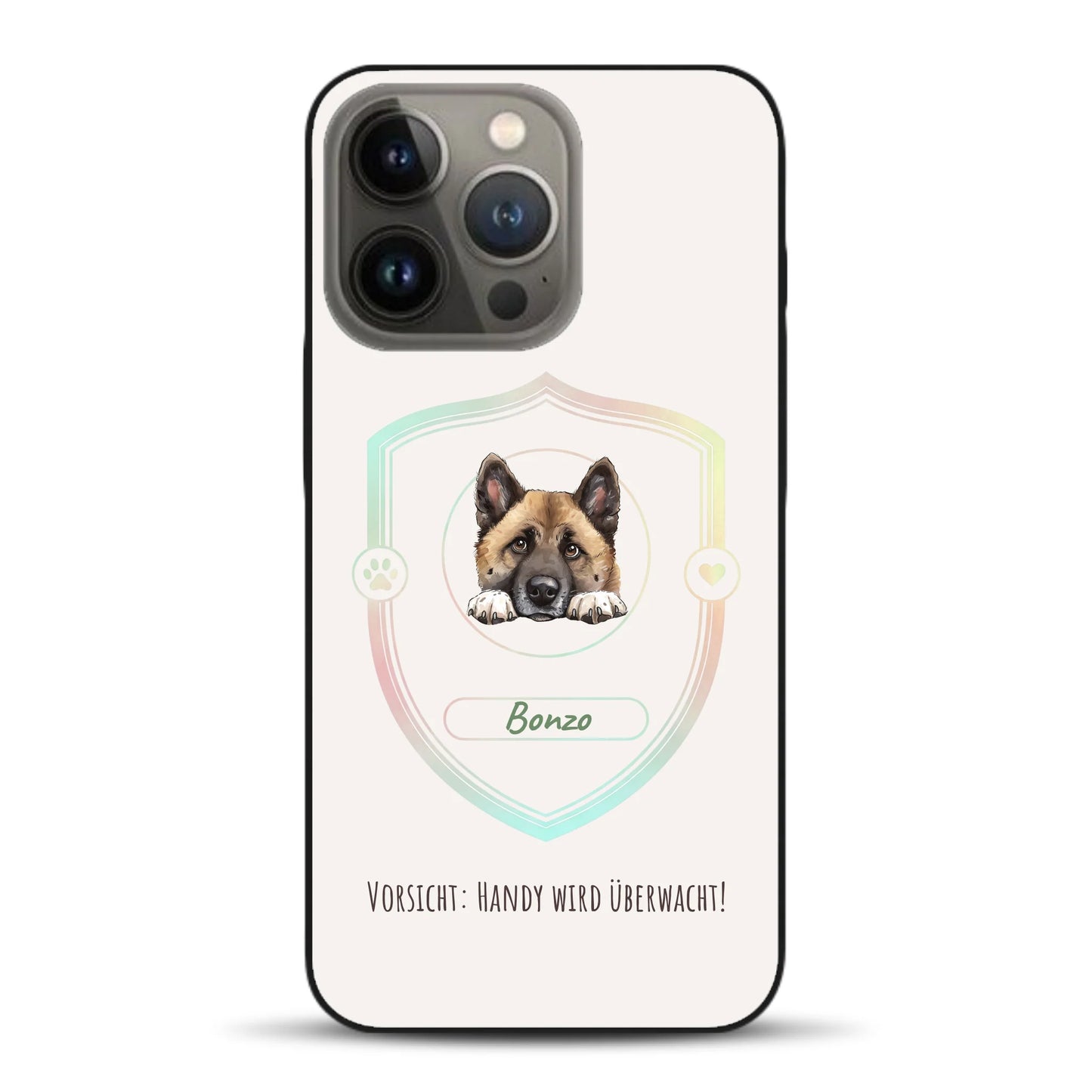 Vorsicht: Handy wird überwacht! - Individuelle Handyhülle für iPhone
