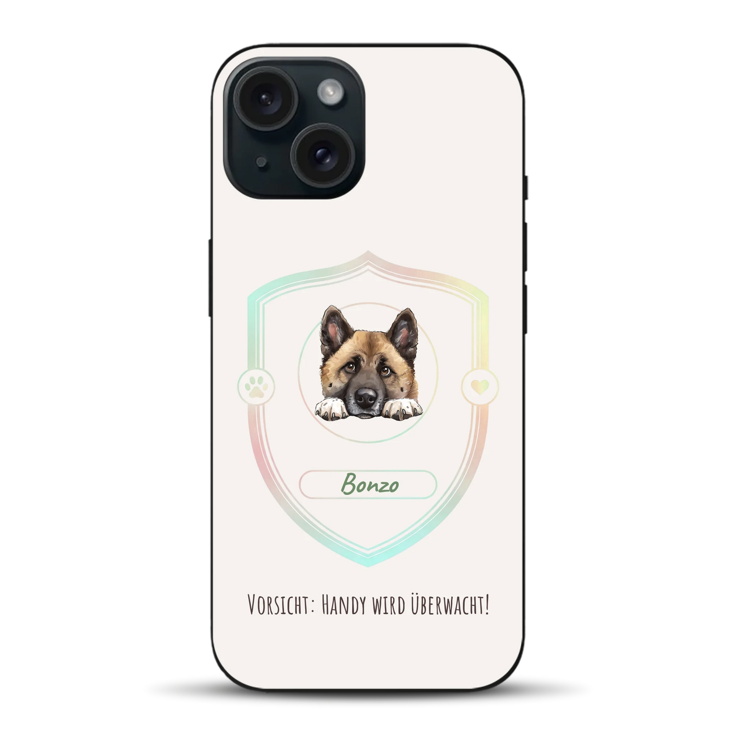 Vorsicht: Handy wird überwacht! - Individuelle Handyhülle für iPhone