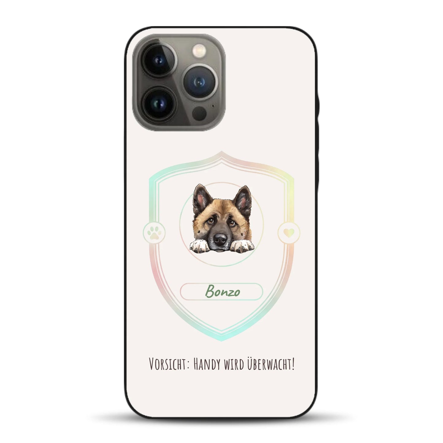 Vorsicht: Handy wird überwacht! - Individuelle Handyhülle für iPhone