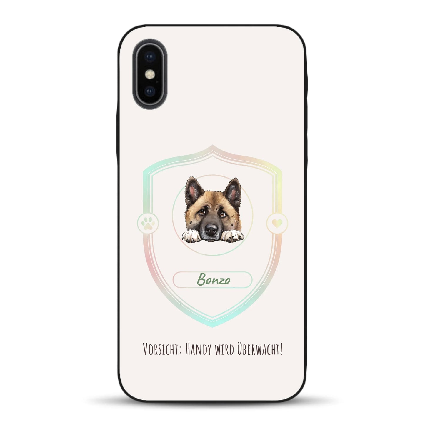 Vorsicht: Handy wird überwacht! - Individuelle Handyhülle für iPhone