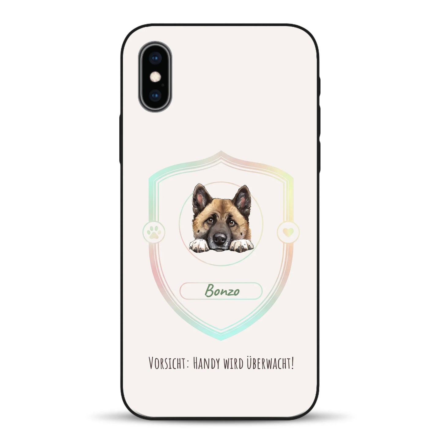 Vorsicht: Handy wird überwacht! - Individuelle Handyhülle für iPhone