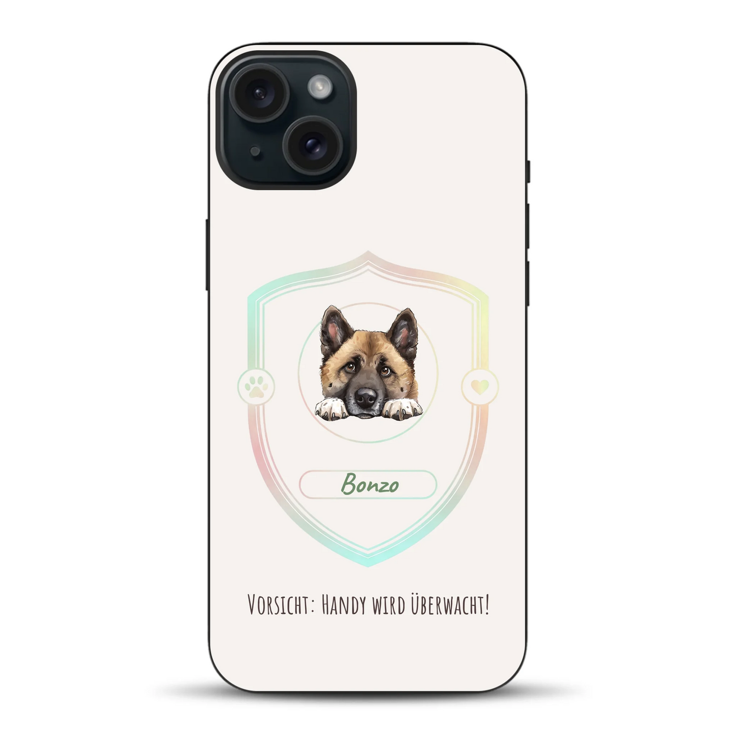 Vorsicht: Handy wird überwacht! - Individuelle Handyhülle für iPhone
