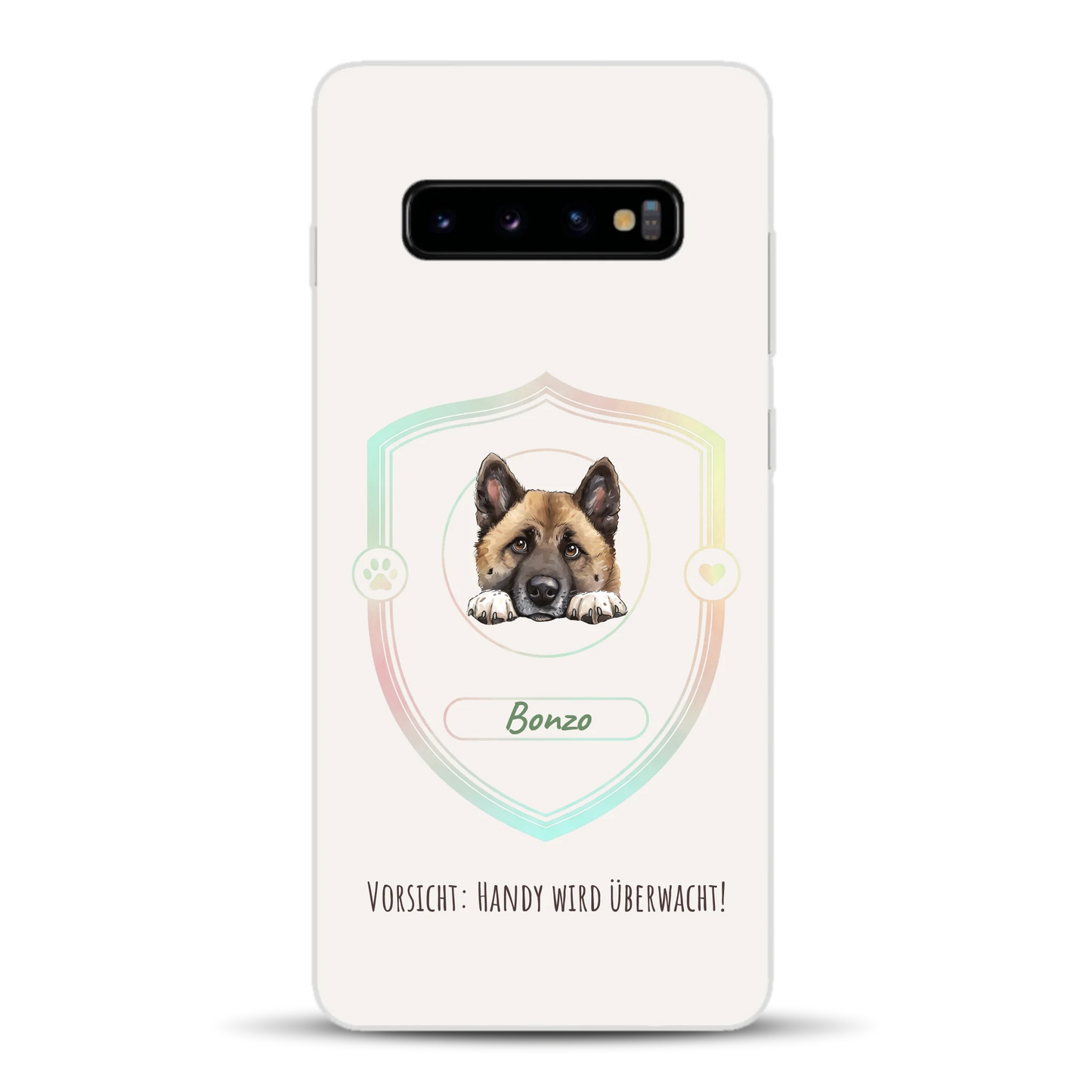 Vorsicht: Handy wird überwacht!  - Individuelle Handyhülle für Samsung