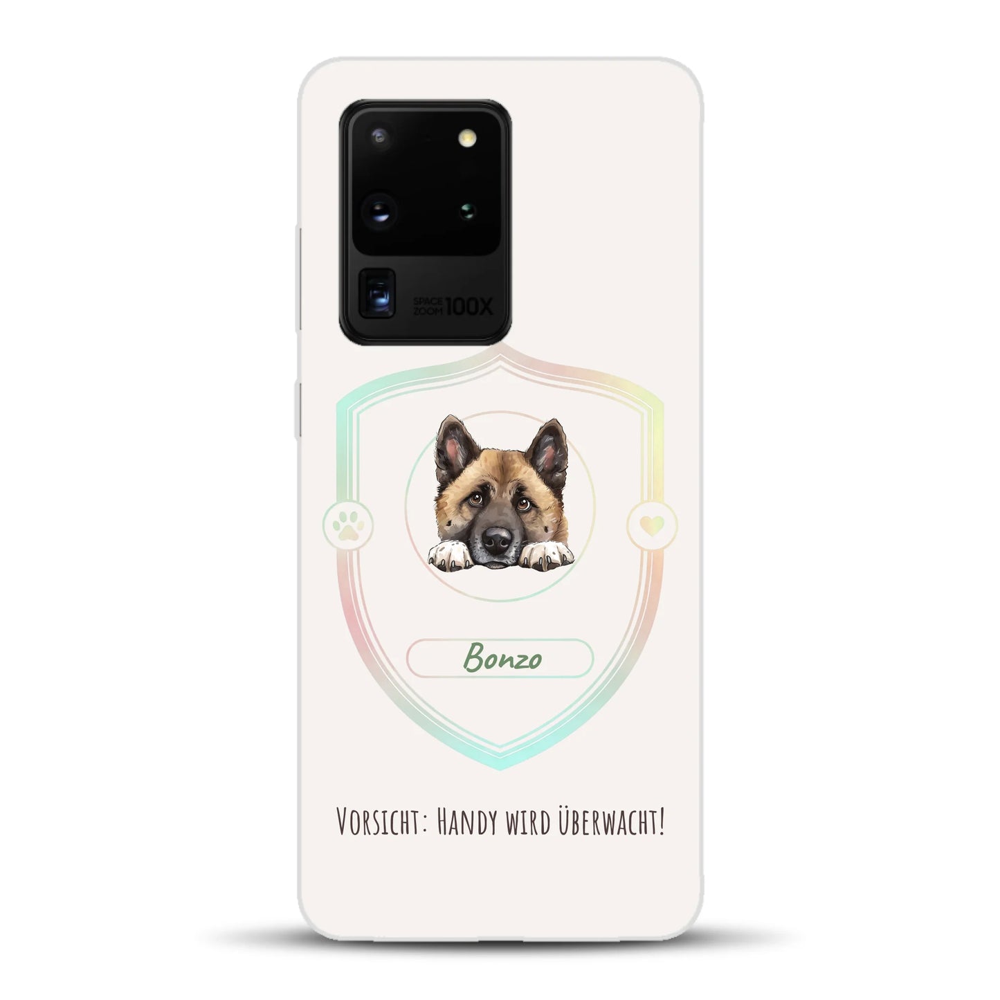 Vorsicht: Handy wird überwacht!  - Individuelle Handyhülle für Samsung