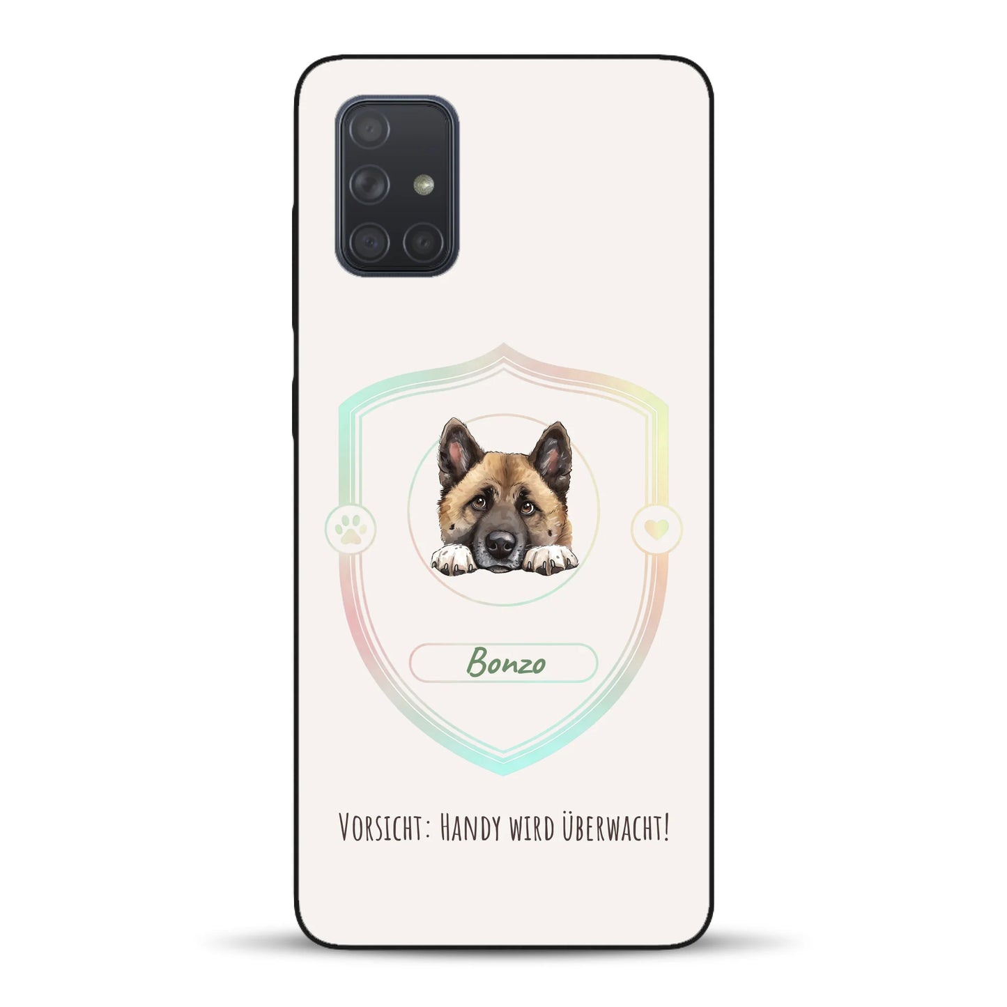 Vorsicht: Handy wird überwacht!  - Individuelle Handyhülle für Samsung