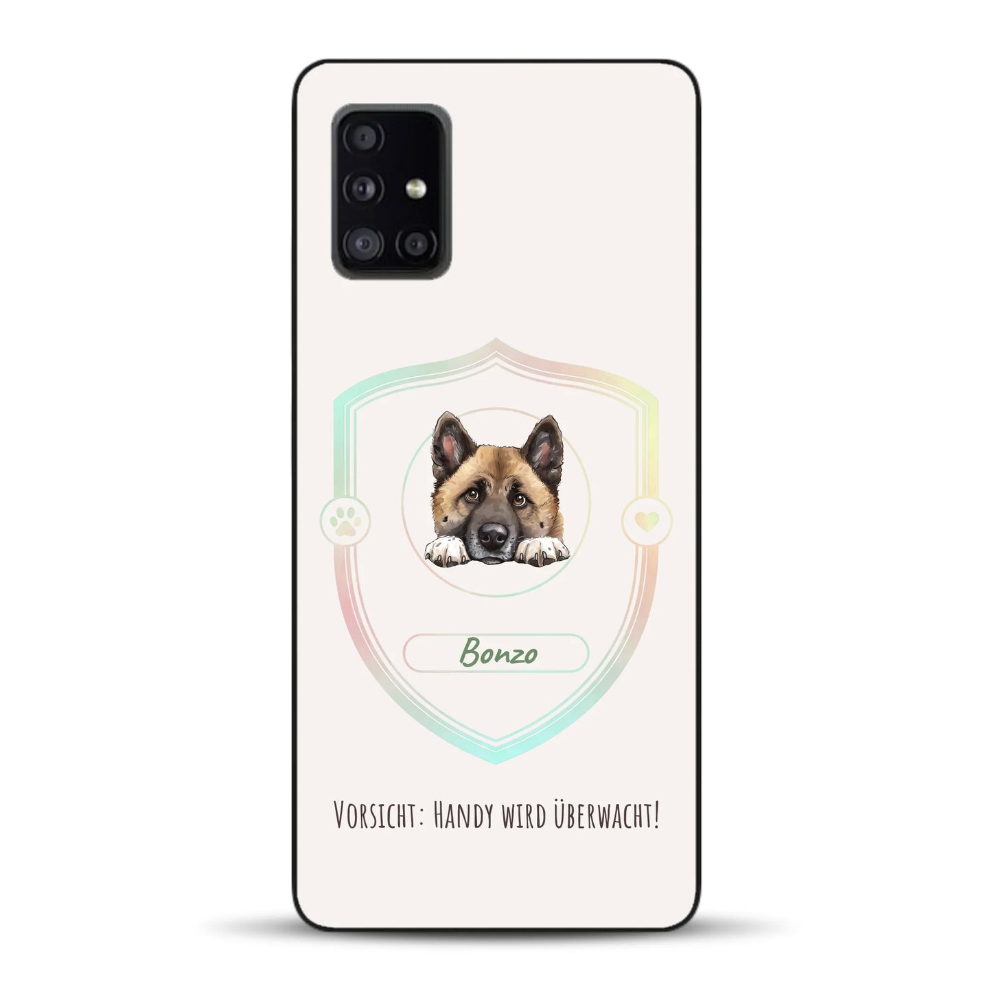 Vorsicht: Handy wird überwacht!  - Individuelle Handyhülle für Samsung