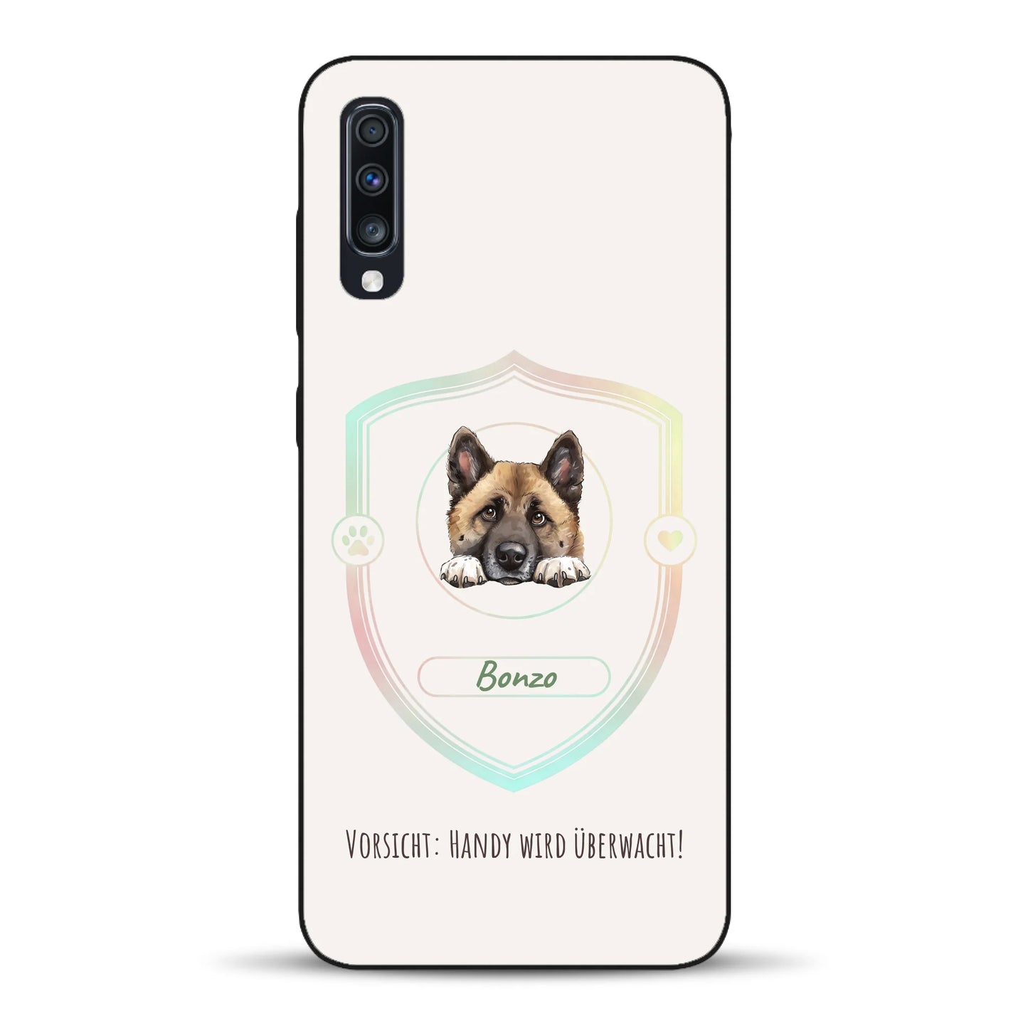Vorsicht: Handy wird überwacht!  - Individuelle Handyhülle für Samsung