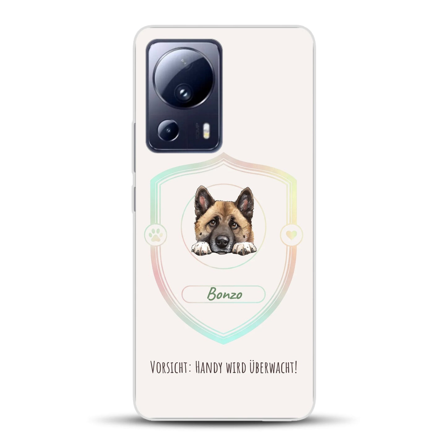 Vorsicht: Handy wird überwacht!  - Individuelle Handyhülle für Xiaomi