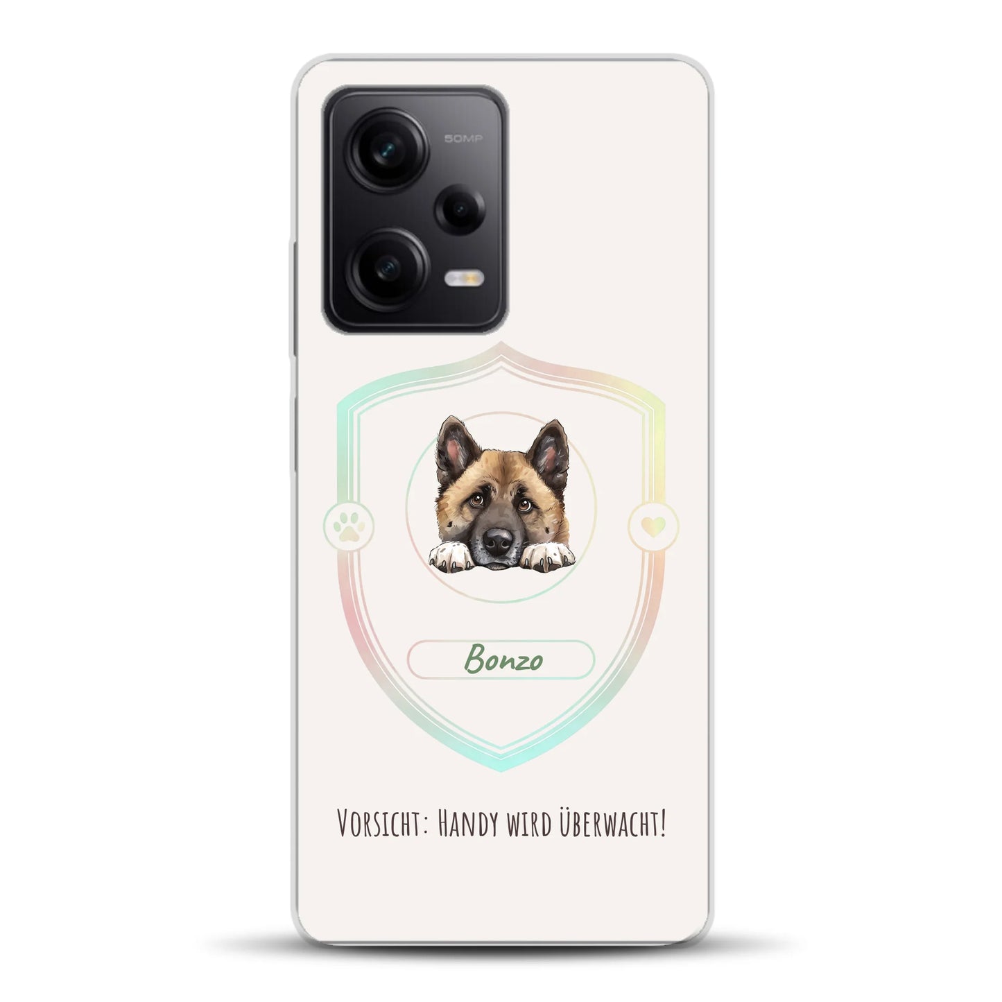 Vorsicht: Handy wird überwacht!  - Individuelle Handyhülle für Xiaomi
