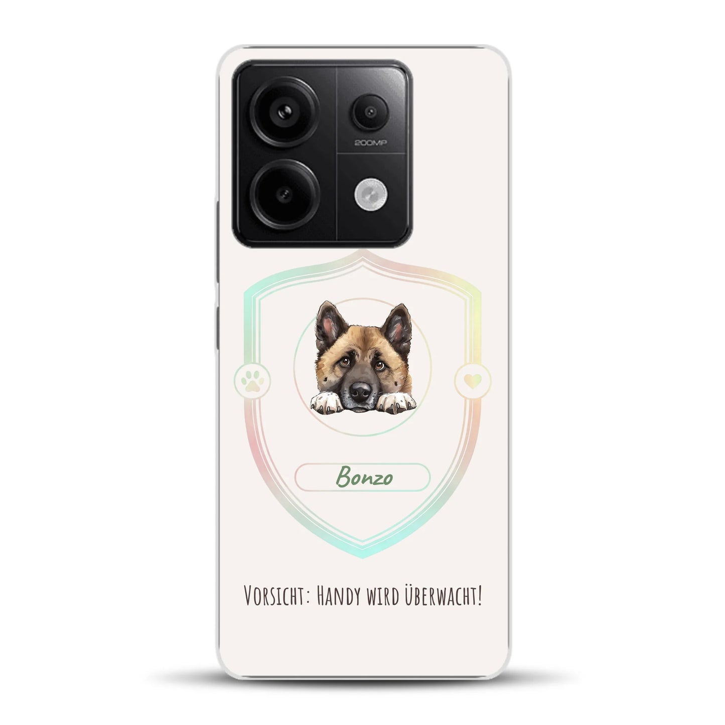 Vorsicht: Handy wird überwacht!  - Individuelle Handyhülle für Xiaomi