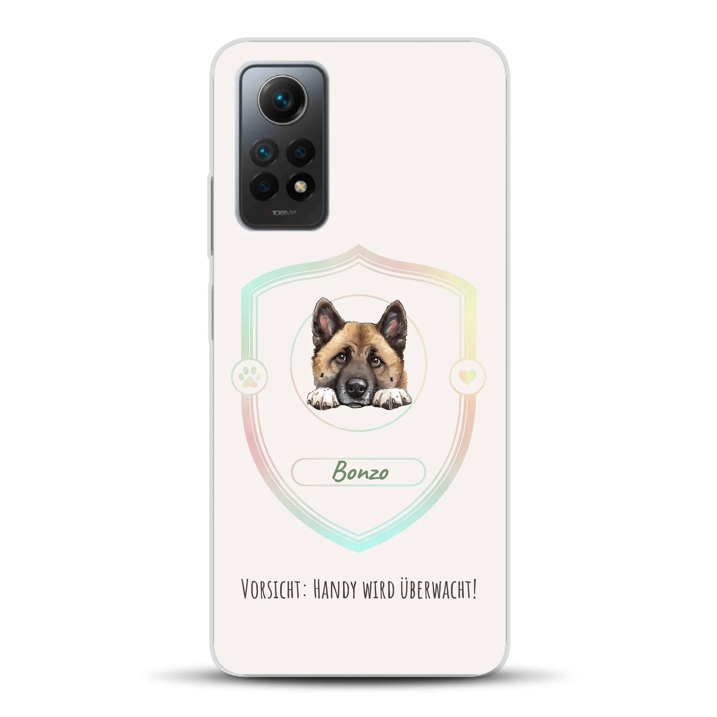 Vorsicht: Handy wird überwacht!  - Individuelle Handyhülle für Xiaomi